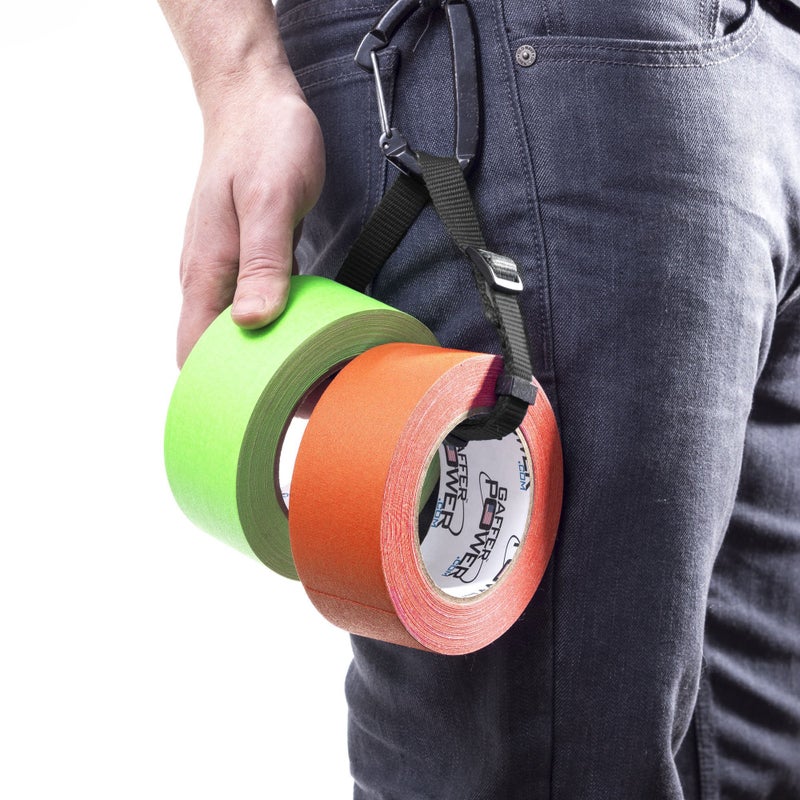 Gaffer Power Real Professional Grade Gaffer Tape | US Made | Bright Vibrant Orange Fluorescent | Highly Visible | Durable & Versatile | Weather Resistant | Markings & Labeling | Better Than Orange Duct Tape - Image 4